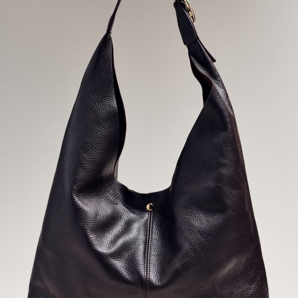 Anthropologie Love Knot Buckle Brown LEATHER